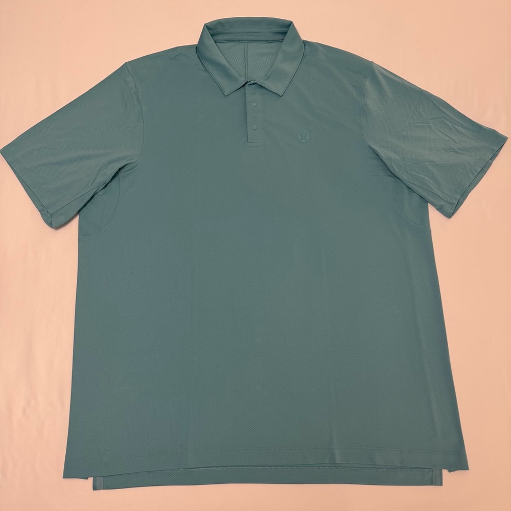 Lululemon Logo Sport Polo Shirt XXL Mens